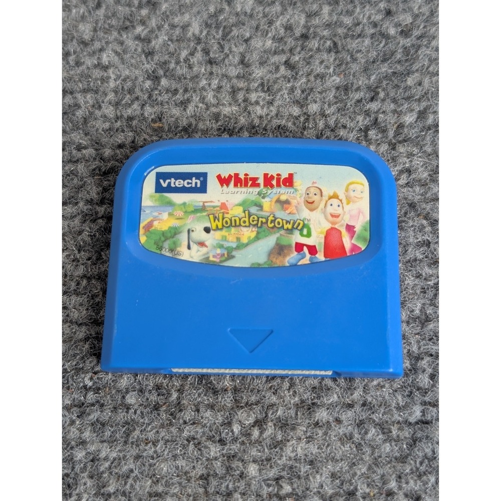 VTECH Whiz Kid Learning System Wondertown Game Cartridge Only